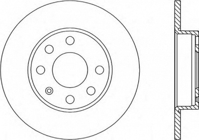 OPEN PARTS bdr140210 -  Тормозной диск